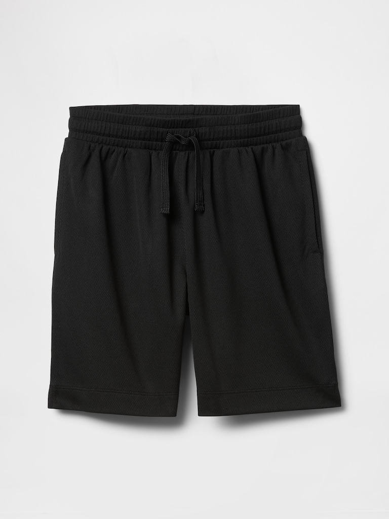 Kids GapFit 6" Recycled Mesh Easy Shorts