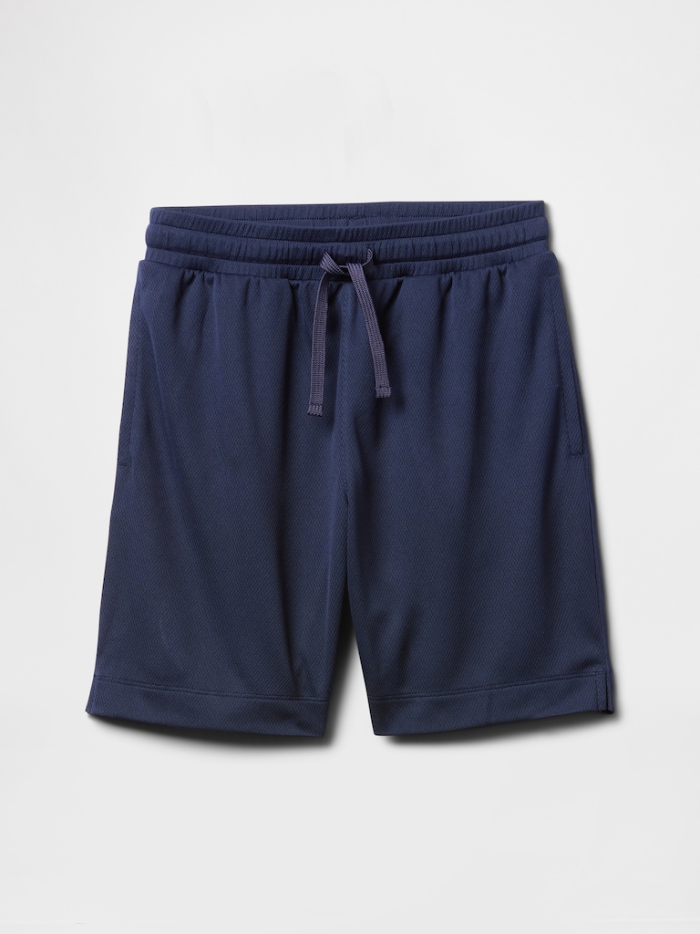 Kids GapFit 6" Recycled Mesh Easy Shorts