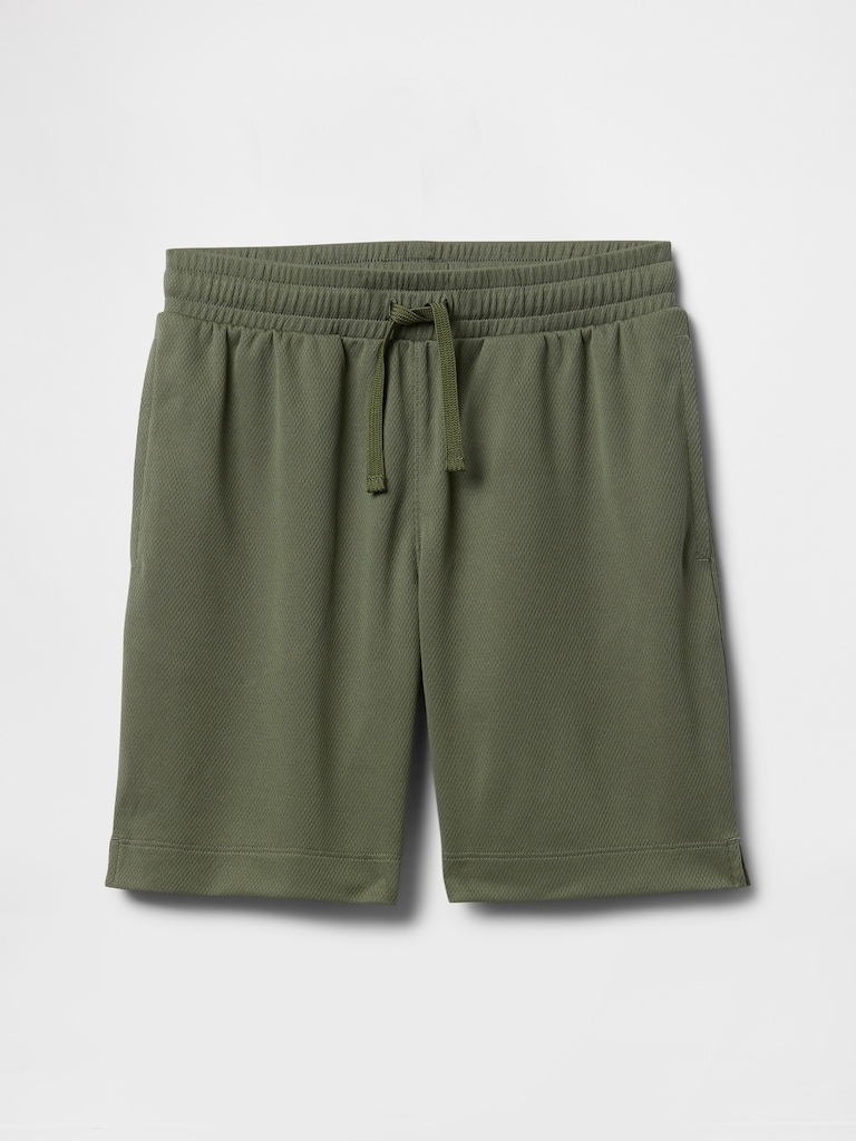 Kids GapFit 6" Recycled Mesh Easy Shorts