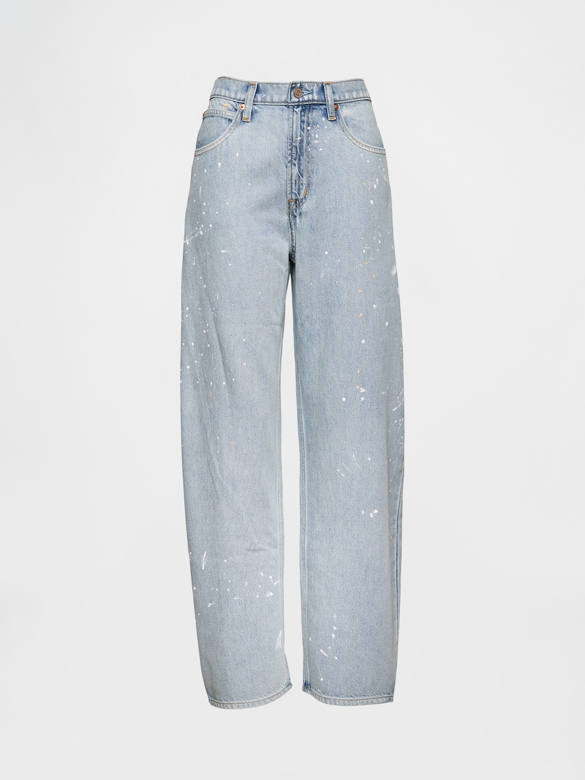 High Rise UltraSoft Barrel Jeans