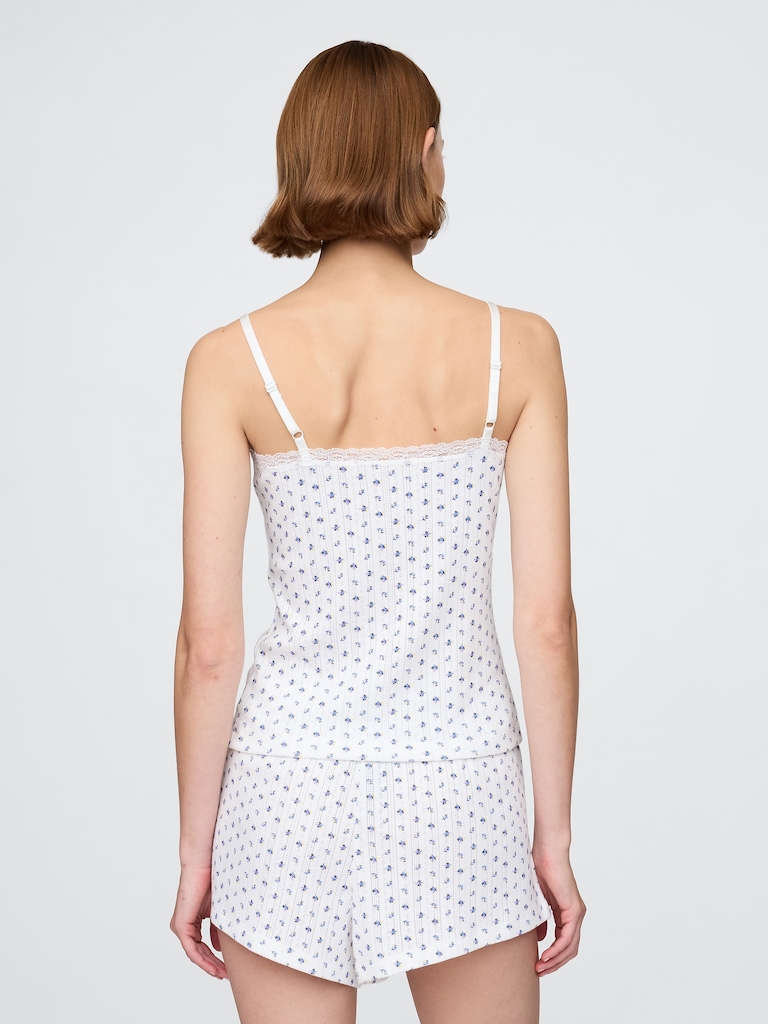 Pointelle PJ Tank Top