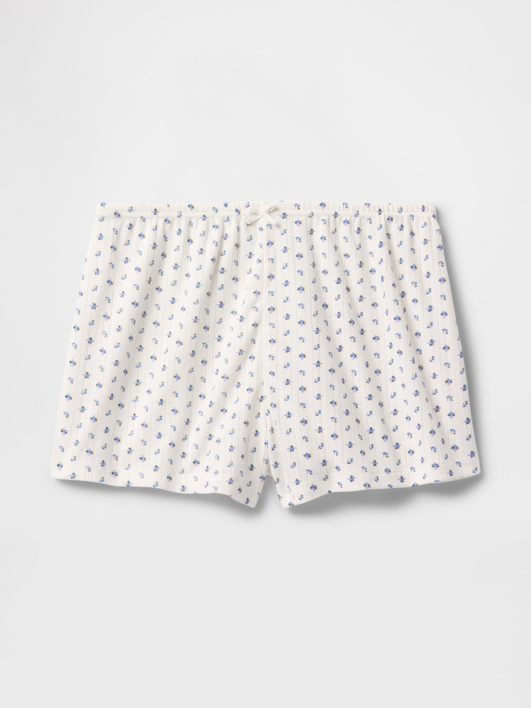Pointelle PJ Shorts