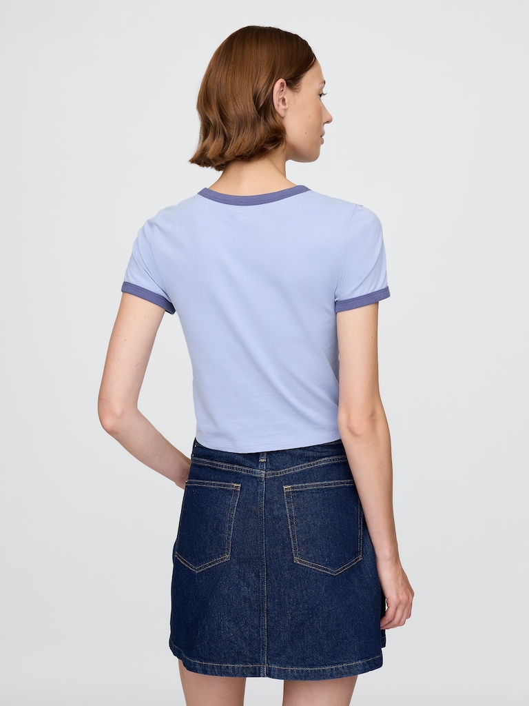 Cotton Jersey Logo Baby T-Shirt