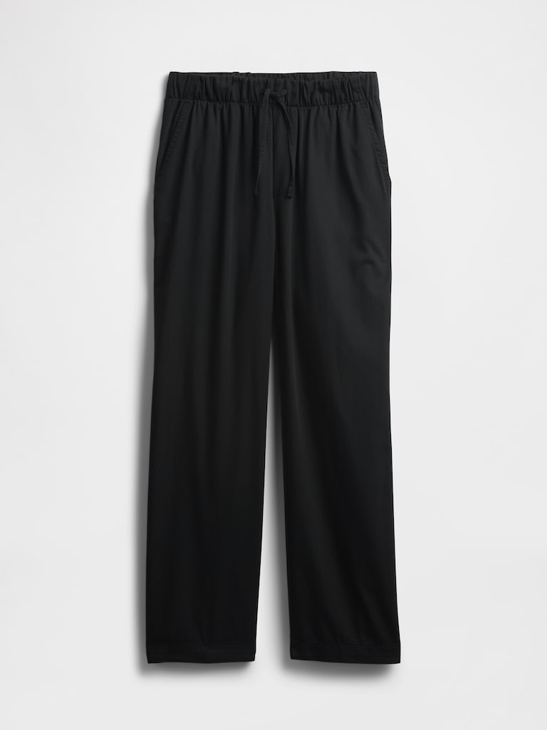 Mid Rise Easy Twill Pants