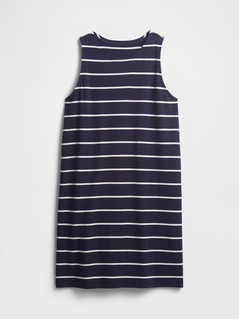 Stripe Jersey Mini Dress