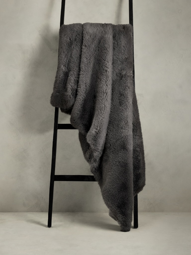 Kodiak Faux Fur Throw