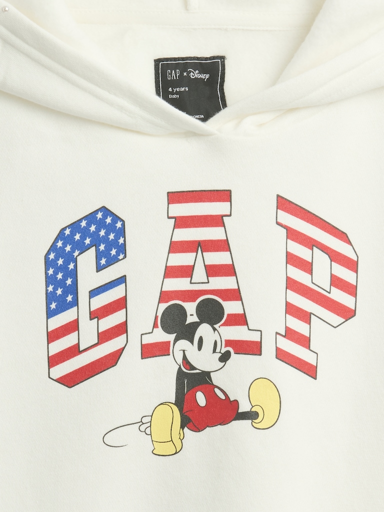 babyGap × Disney Mickey Mouse Relaxed Logo Hoodie