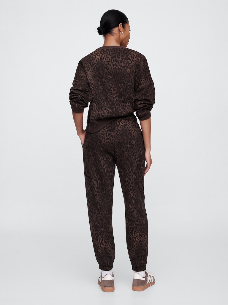 Print Pull-On Joggers