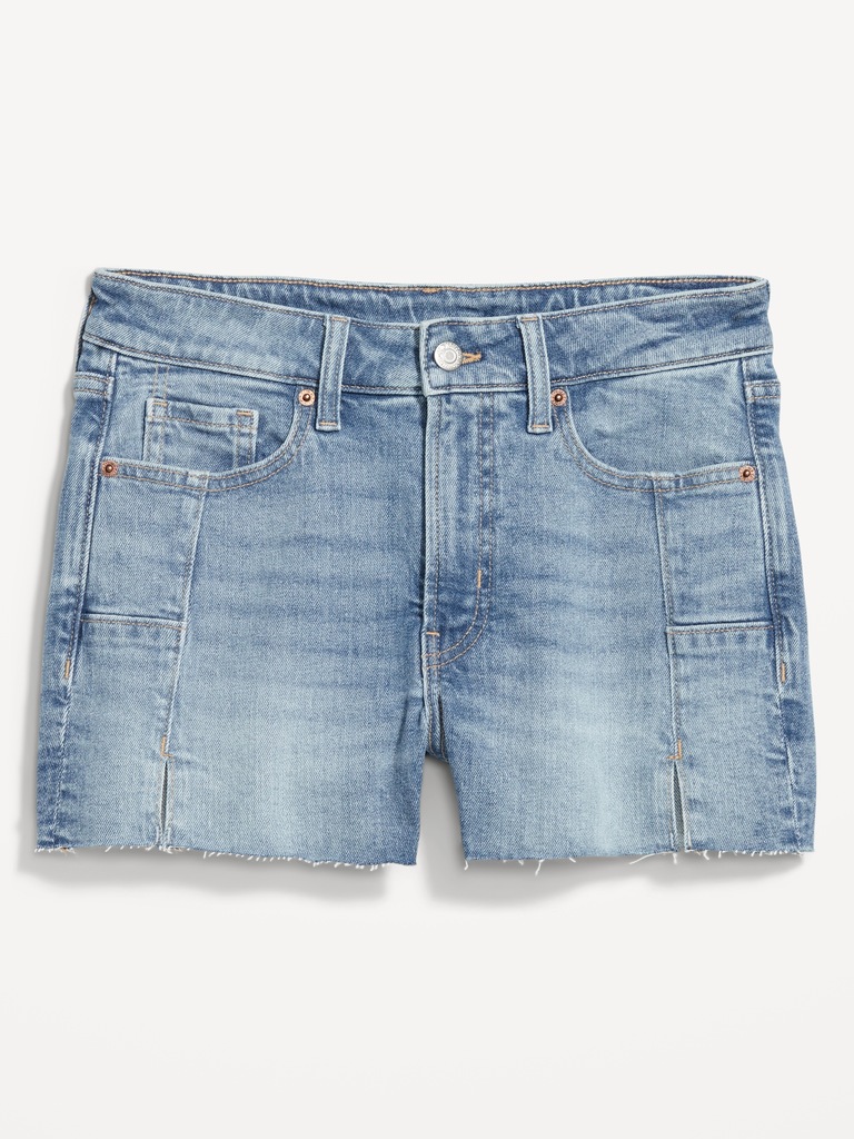 High-Waisted OG Jean Cut-Off Shorts -- 3-inch inseam