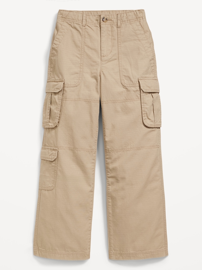 Baggy Cargo Ripstop Pants for Boys