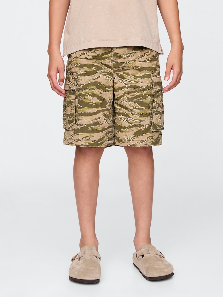 Kids 7.5" Ripstop Easy Cargo Shorts