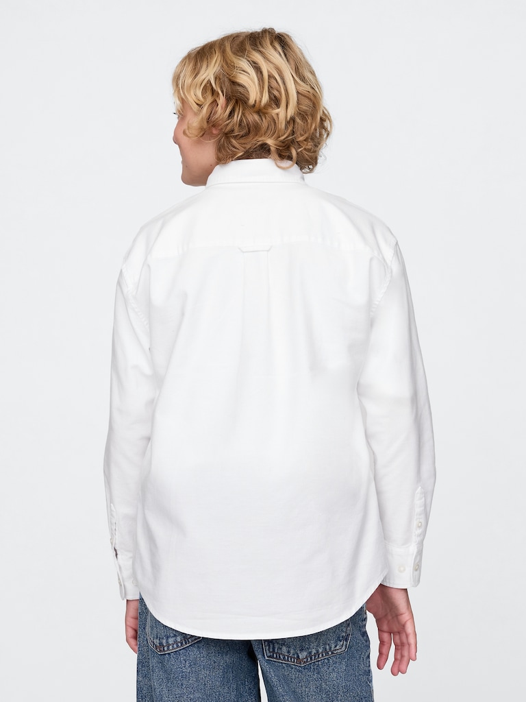 Kids Relaxed Oxford Shirt