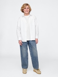 Kids Uniform Relaxed Oxford Shirt