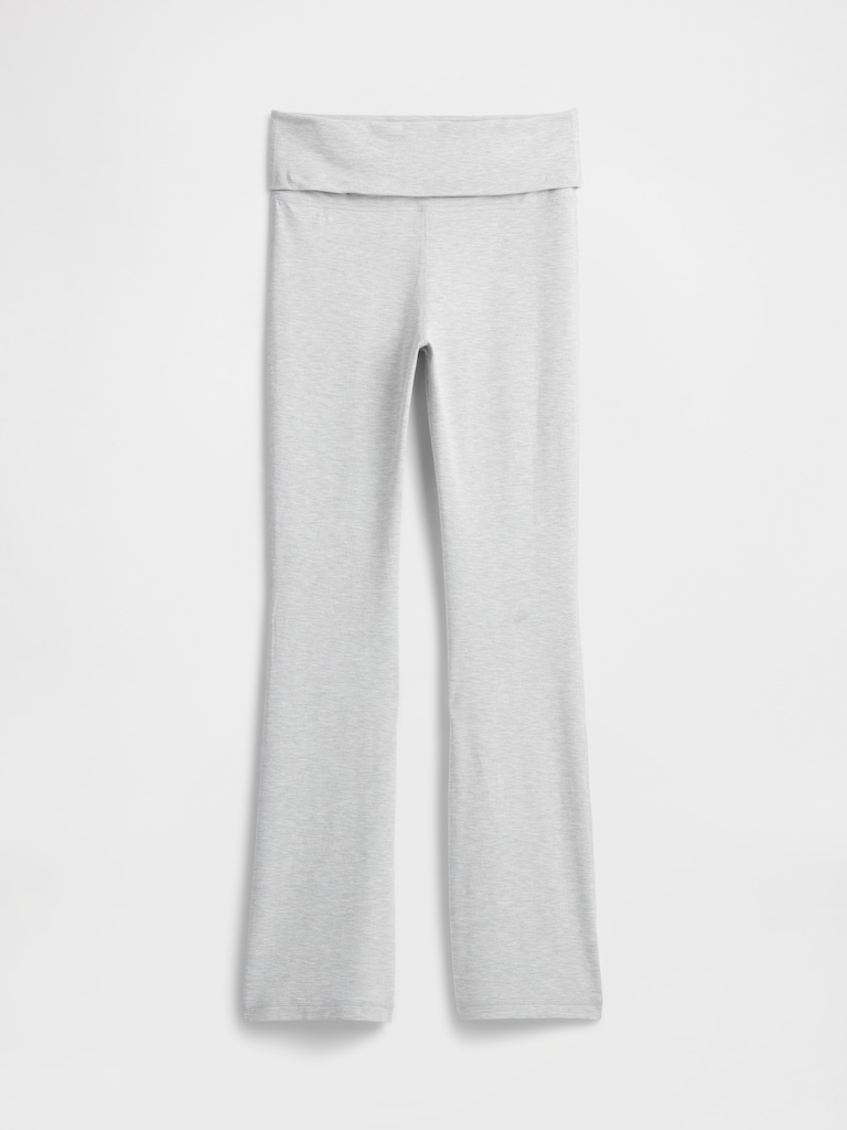 Foldover Flare Leggings