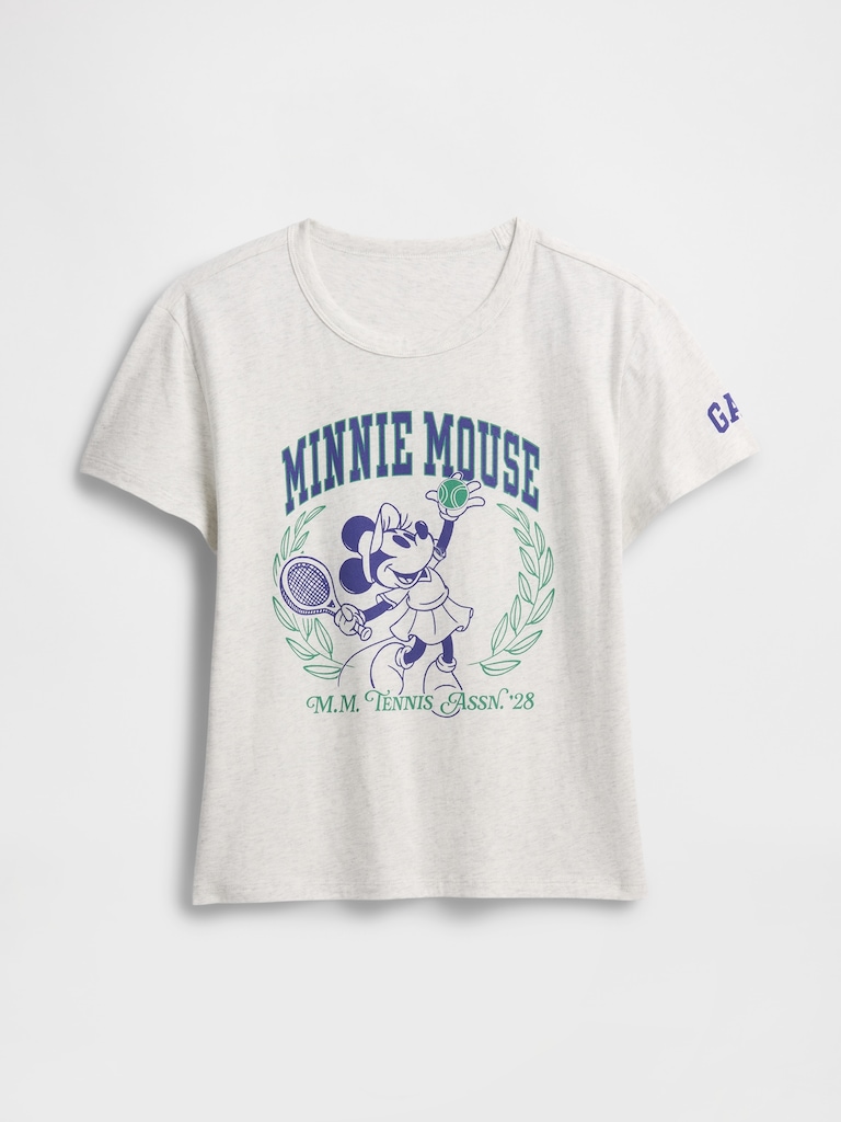 Gap × Disney Minnie Mouse Shrunken Graphic T-Shirt