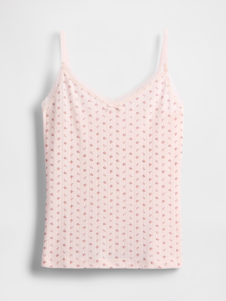Pointelle PJ Tank Top
