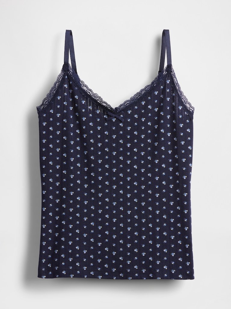 Pointelle PJ Tank Top
