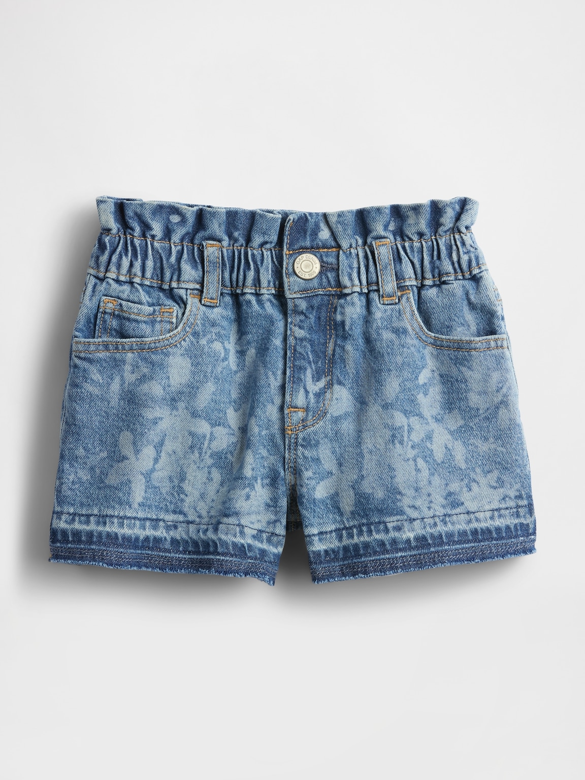 Baby & Toddler Denim Ruffle Stride Shorts