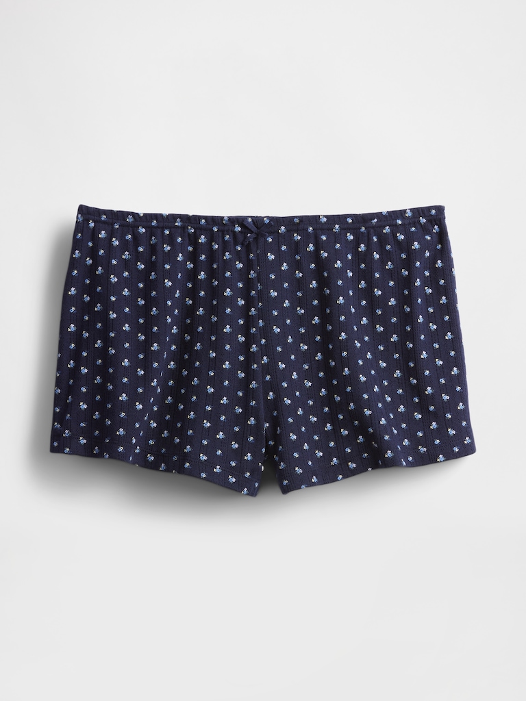 Pointelle PJ Shorts