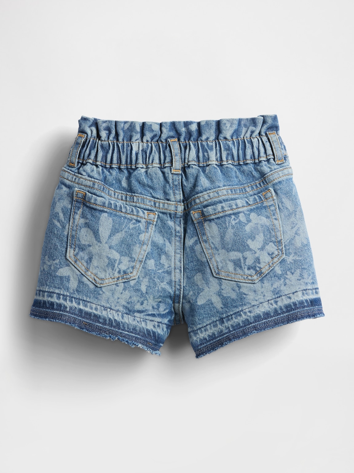 Baby & Toddler Denim Ruffle Stride Shorts