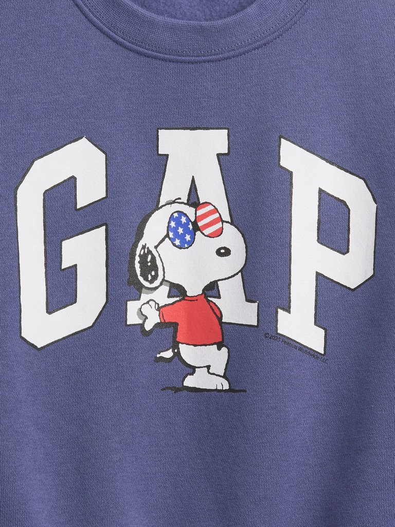 babyGap Peanuts Relaxed Logo Sweatshirt