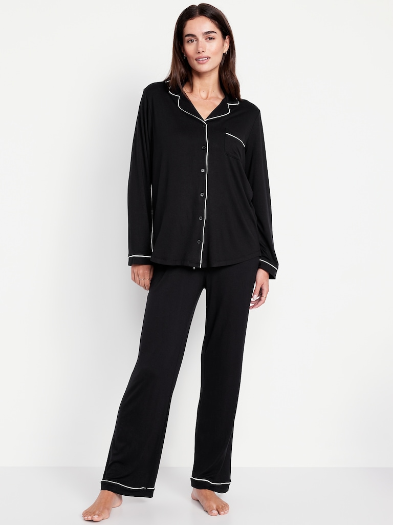 Sunday Sleep Knit Jersey Pant Set