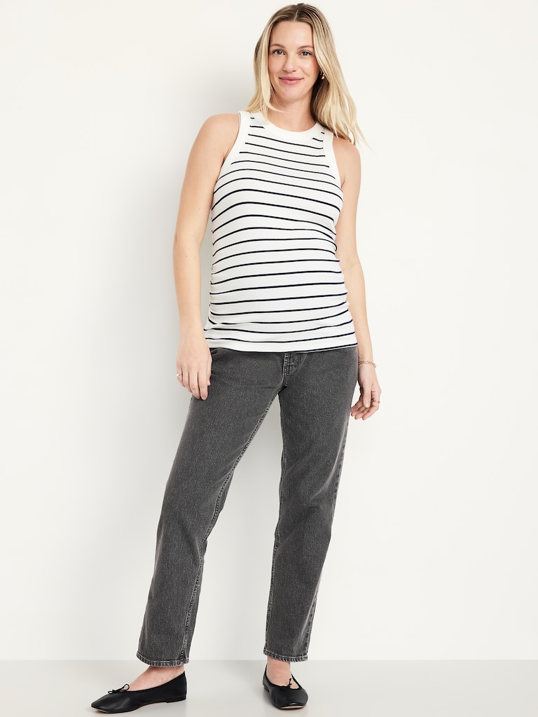 Maternity Full Panel Wow Boyfriend Jeans