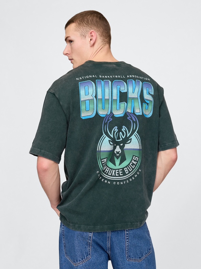 NBA Milwaukee Bucks Graphic T-Shirt