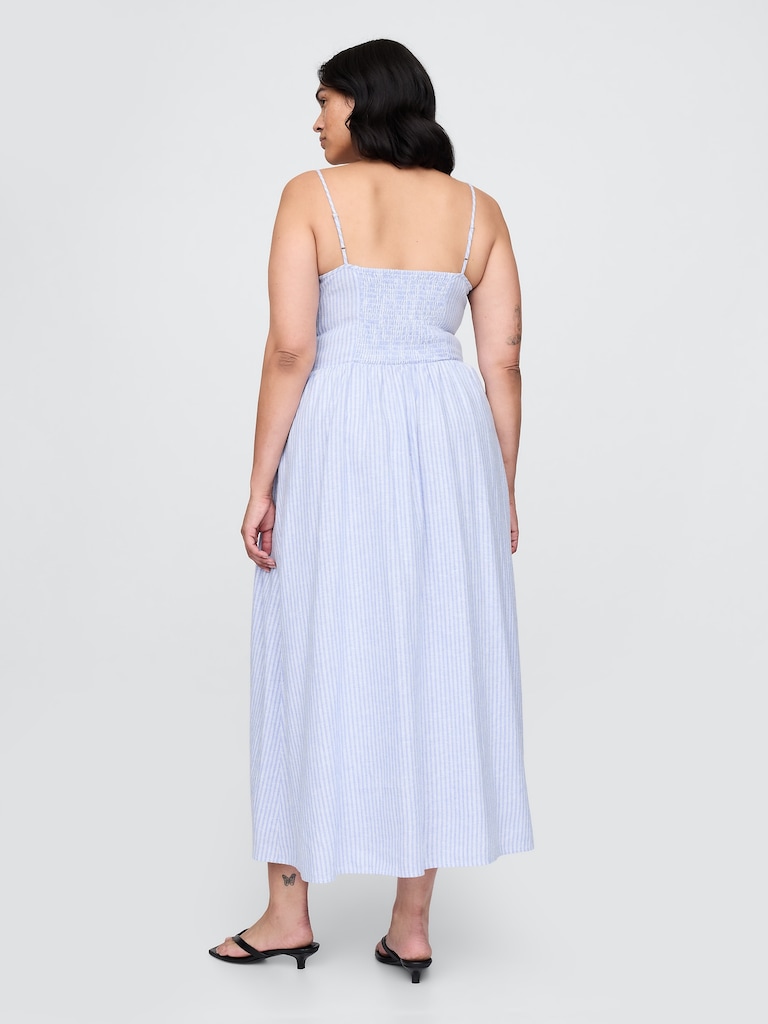 Drop-Waist Maxi Dress