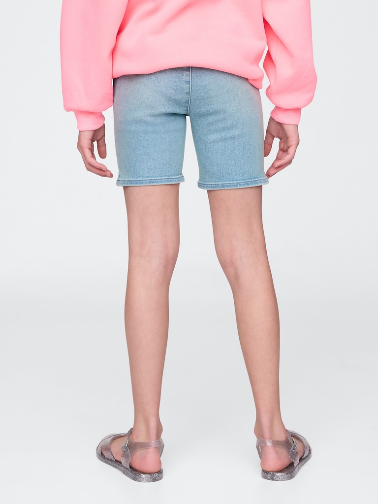 Kids Denim Bike Shorts