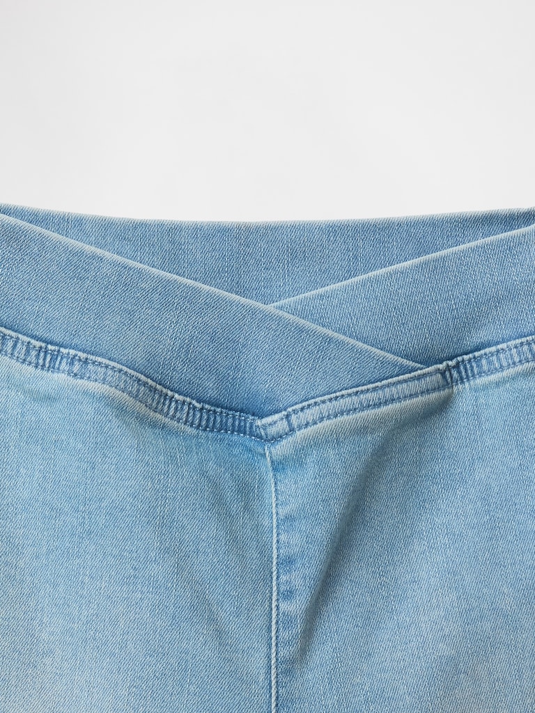 Kids Denim Bike Shorts