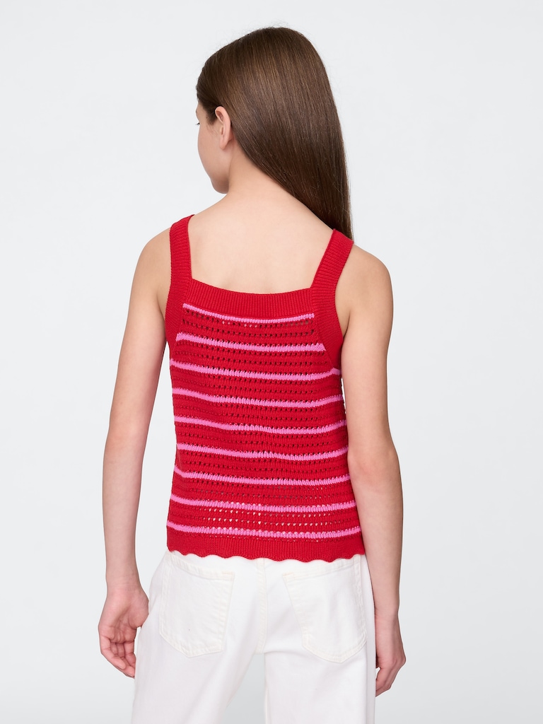Kids Crochet Tank Top
