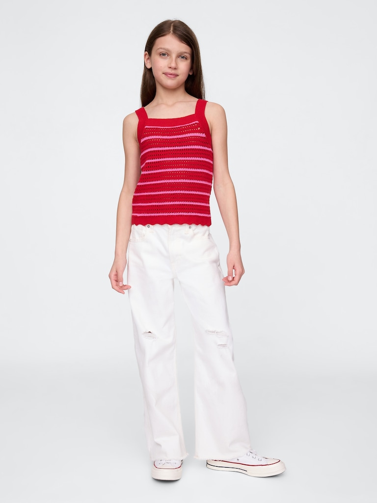 Kids Crochet Tank Top