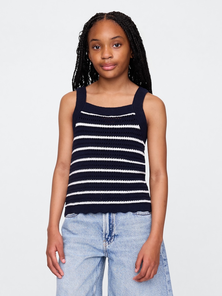 Kids Crochet Tank Top