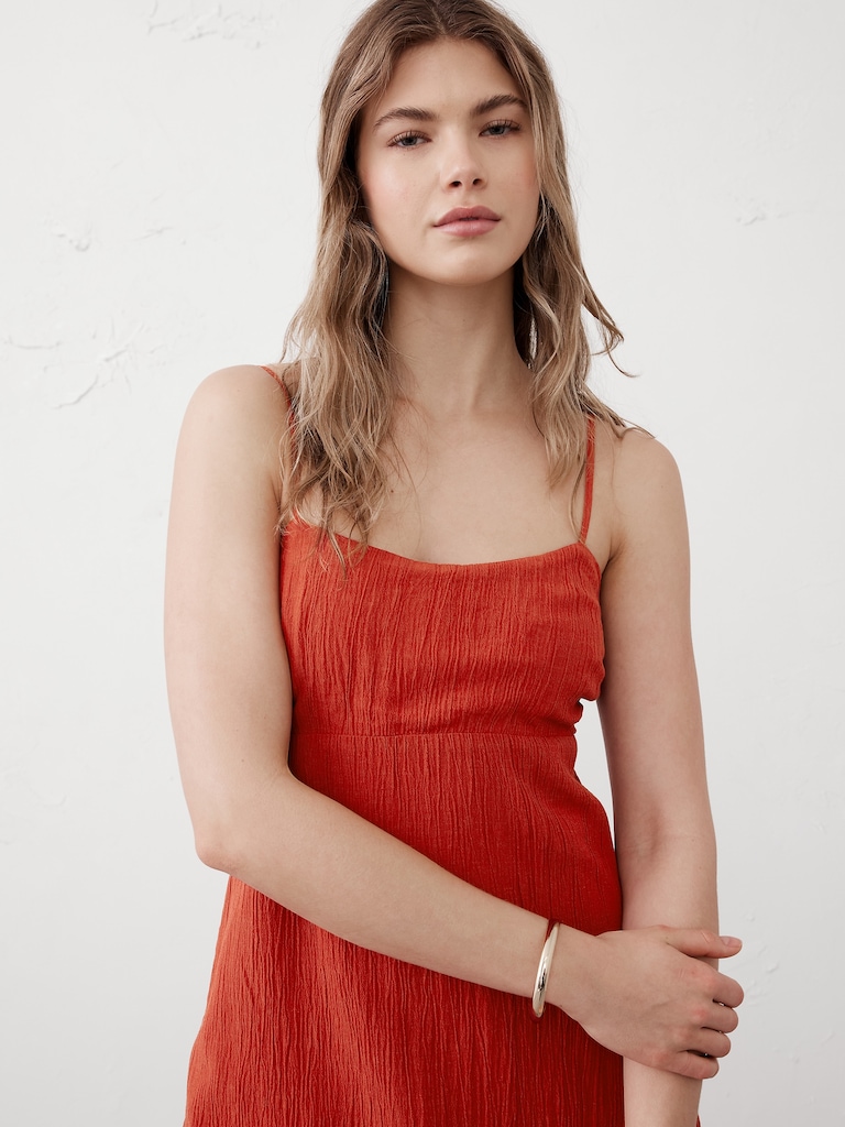 Strappy Slip Mini Dress