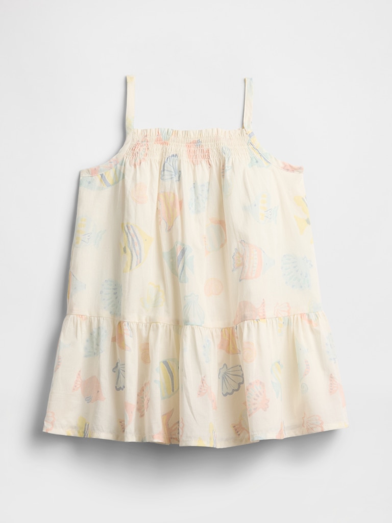 Baby Smocked Squareneck Dress