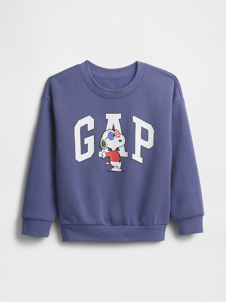 babyGap Peanuts Relaxed Logo Sweatshirt