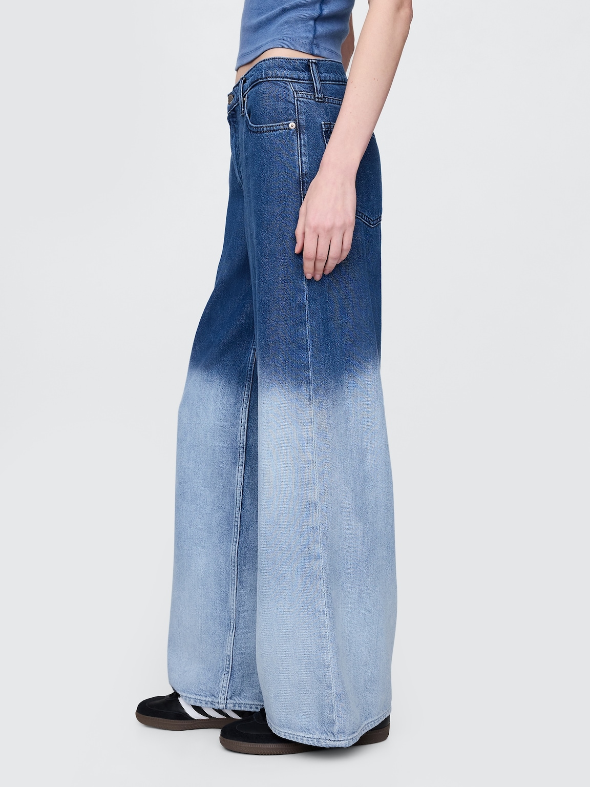 Mid Rise UltraSoft Baggy Jeans