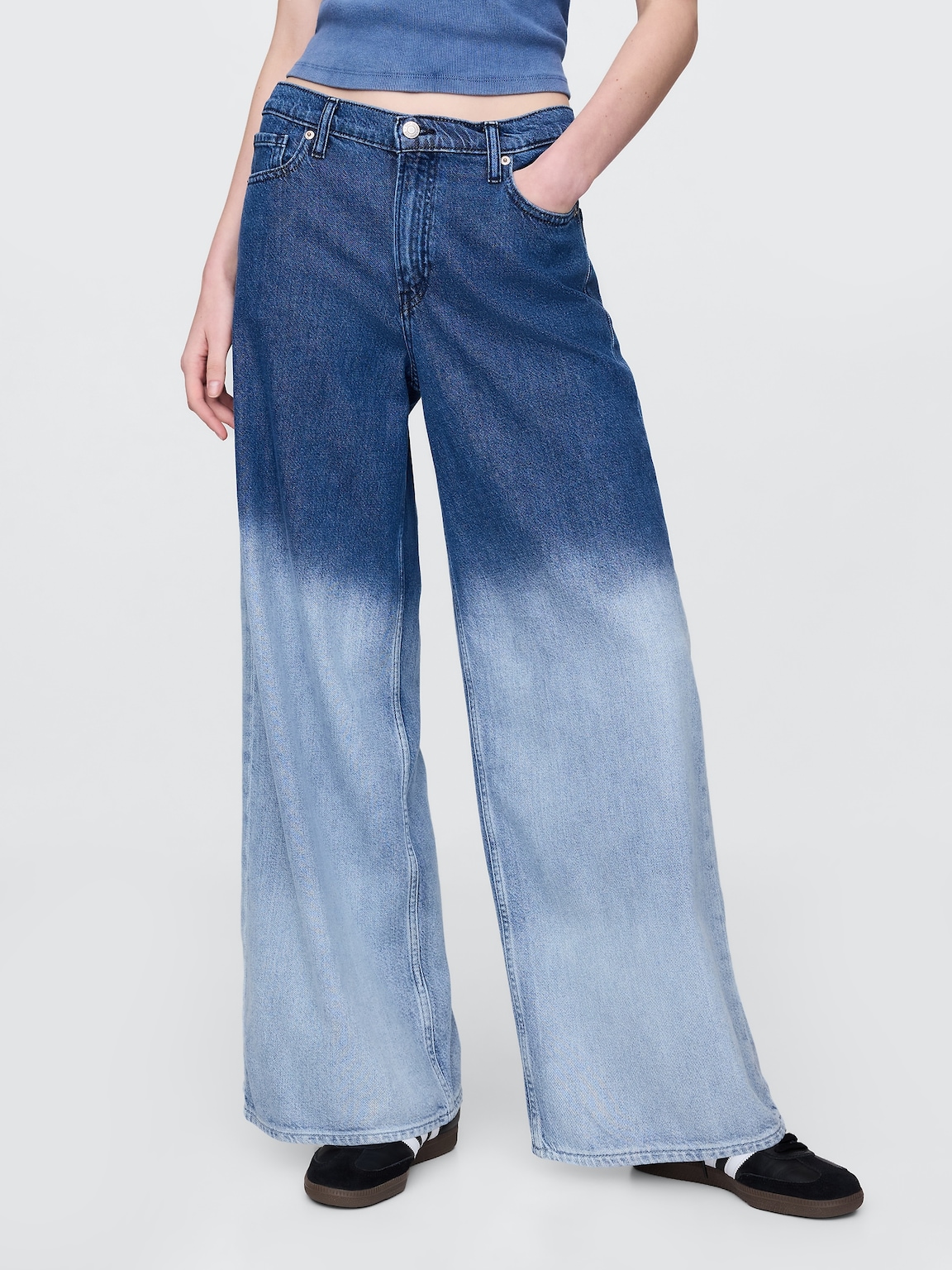 Mid Rise UltraSoft Baggy Jeans