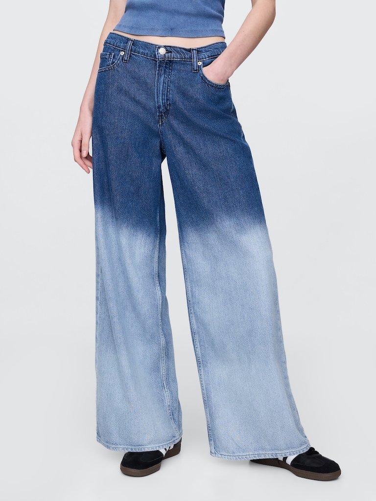 Mid Rise UltraSoft Baggy Jeans