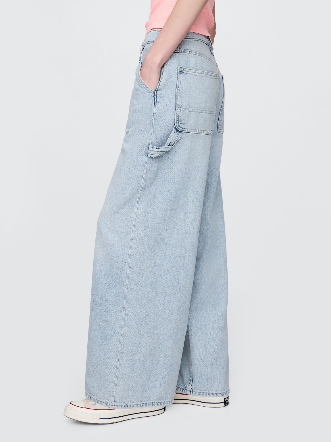 Mid Rise UltraSoft Baggy Jeans