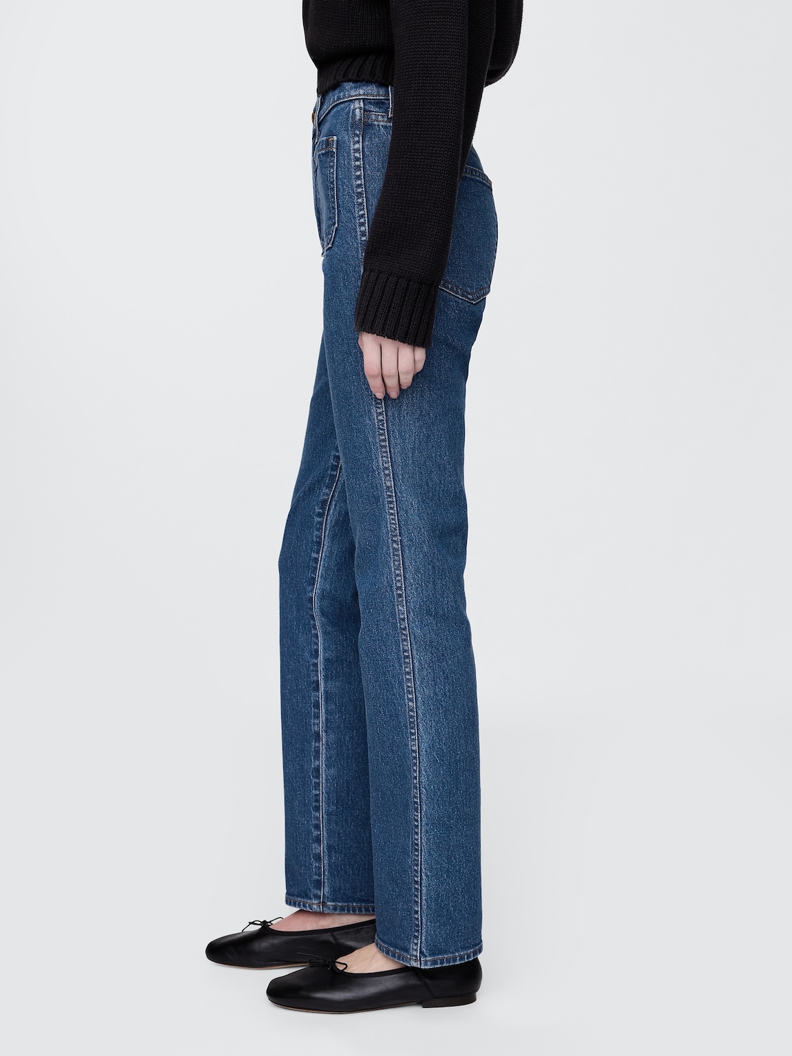 High Rise '90s Slim Straight Jeans
