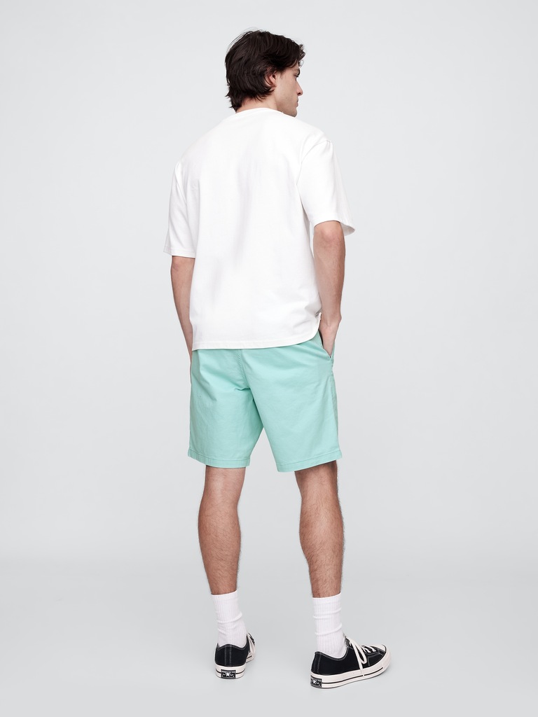 9" Essential Khaki Shorts