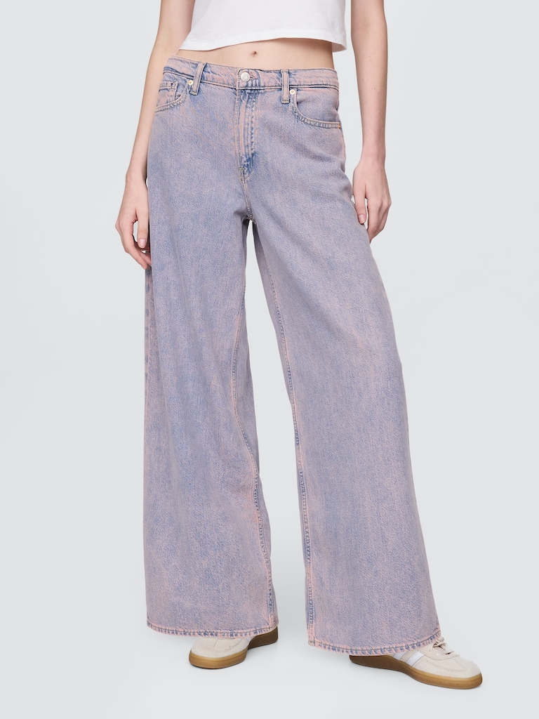 Mid Rise UltraSoft Baggy Jeans