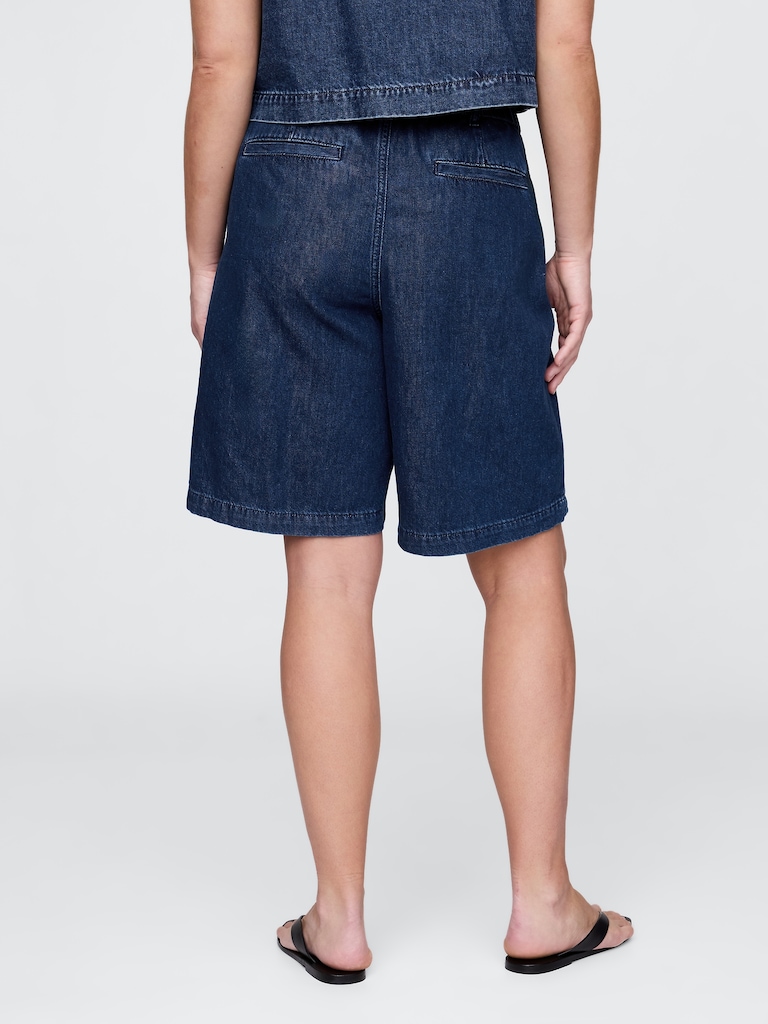 365 High Rise UltraSoft Longline Trouser Shorts