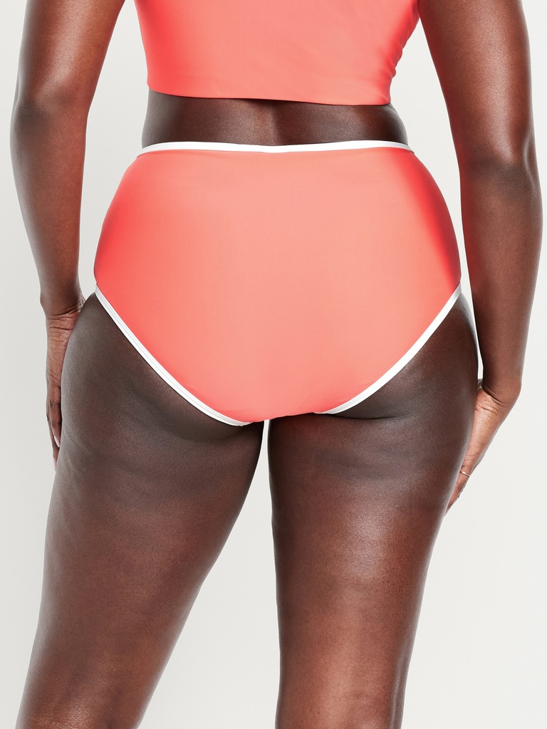 High-Waisted Matte Surf Bottoms