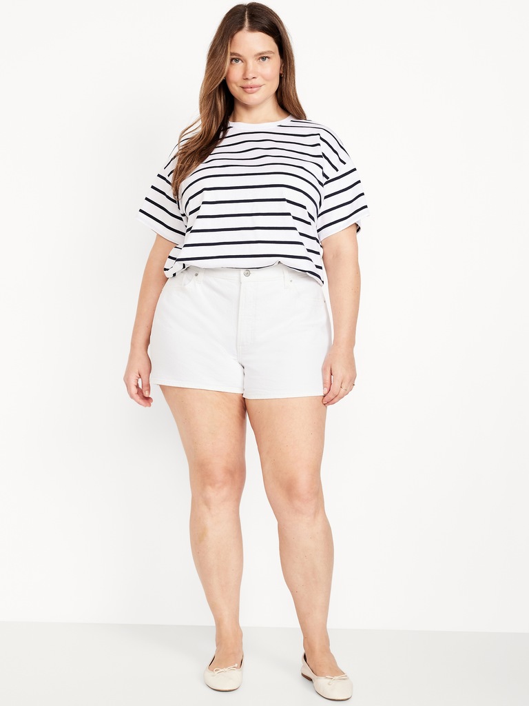 Curvy High-Waisted OG Jean Shorts -- 3-inch inseam
