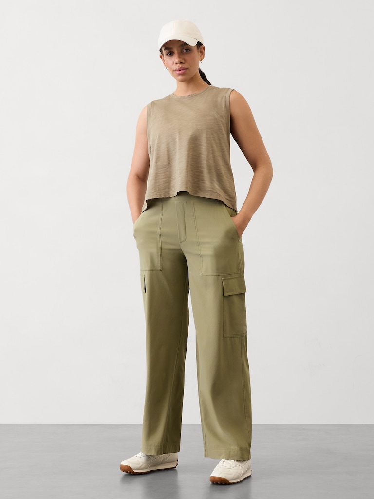 Brooklyn Heights High Rise Cargo Pant