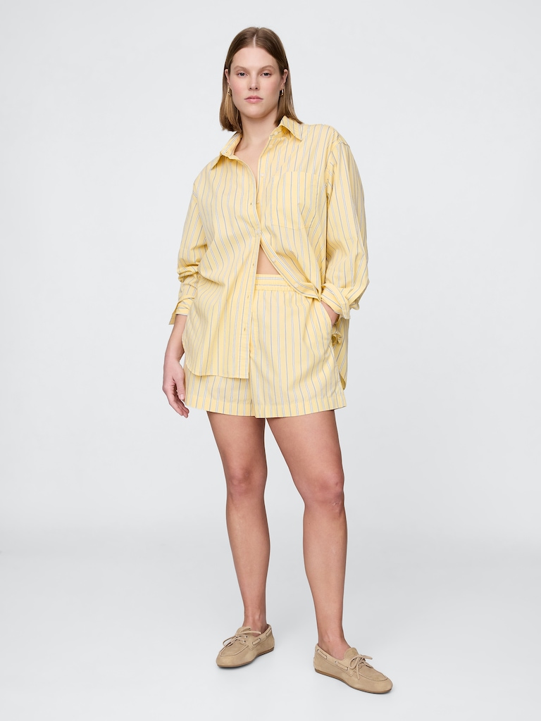 Organic Cotton Poplin Boxer Shorts
