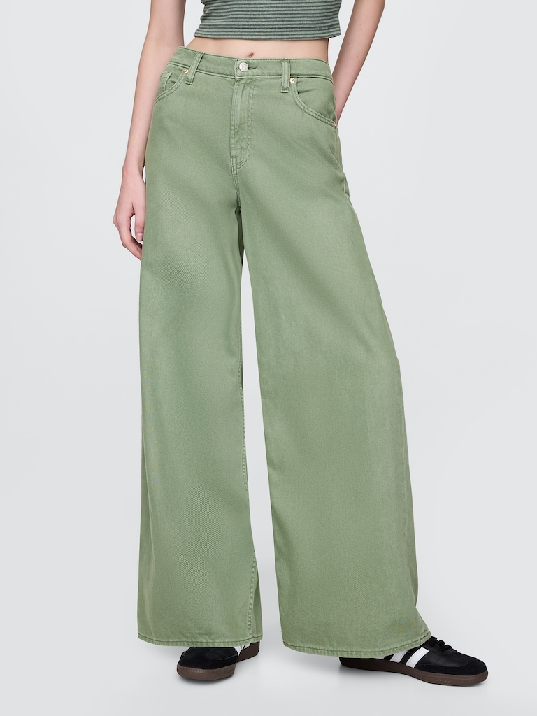 Mid Rise UltraSoft Baggy Jeans